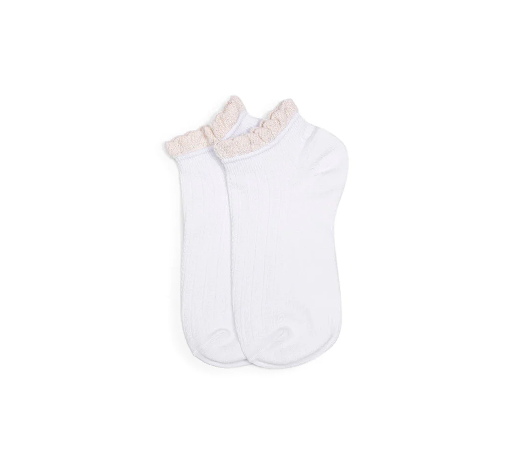 100% Cotton Ruffle Shallow Mouth Socks One Pair - Image 16