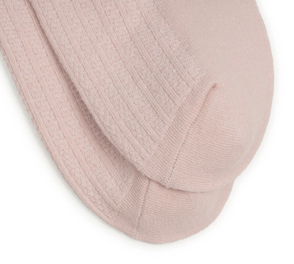 100% Cotton Ruffle Shallow Mouth Socks One Pair - Image 5