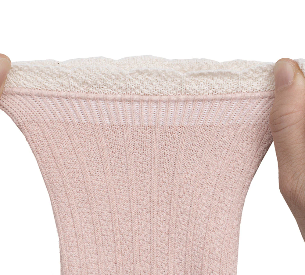 100% Cotton Ruffle Shallow Mouth Socks One Pair - Image 8