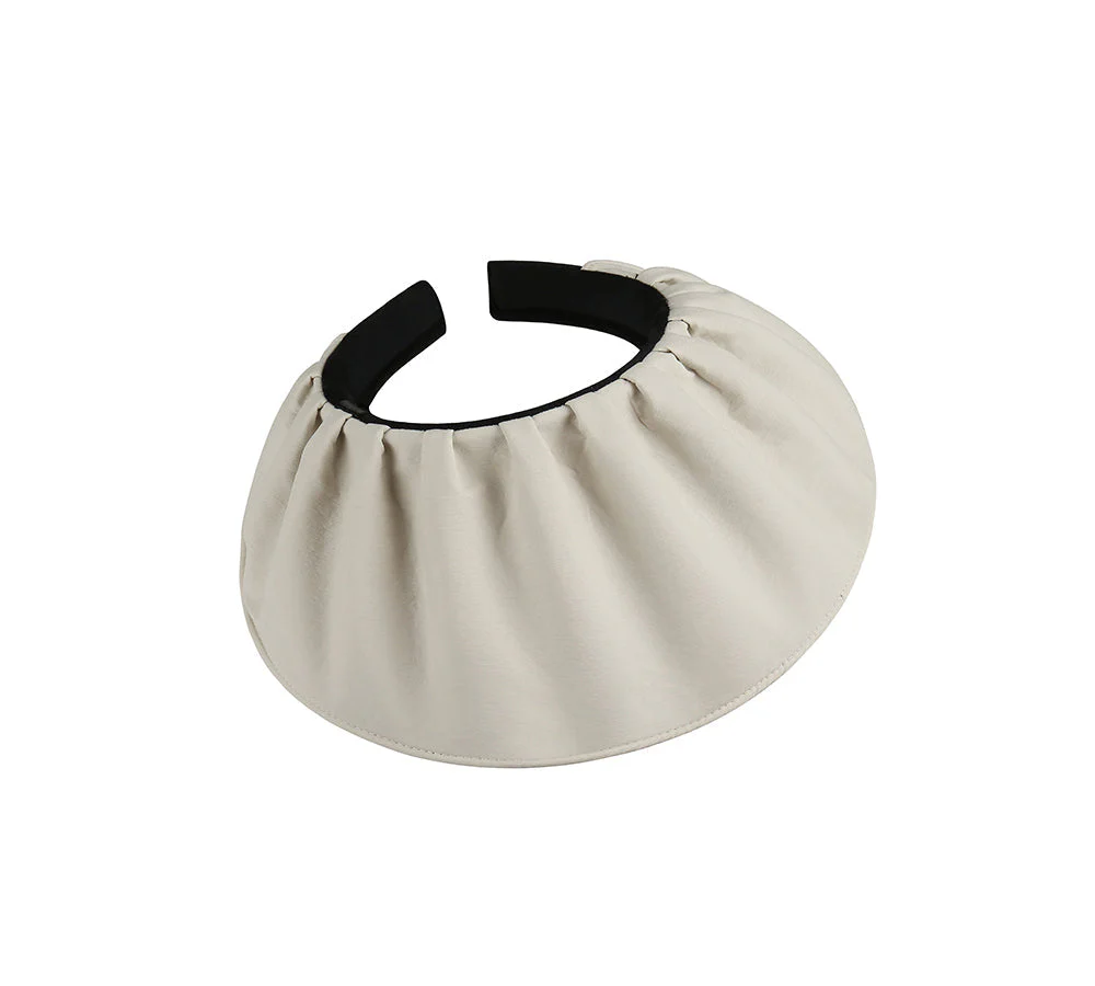2 in 1 Visor Reversible Wide Brim Headband Foldable Cap Lavinia - Image 15