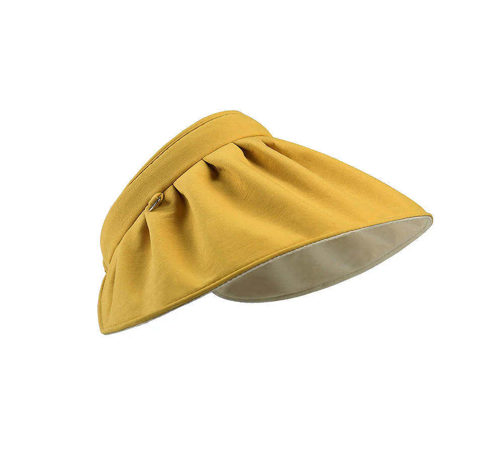 2 in 1 Visor Reversible Wide Brim Headband Foldable Cap Lavinia - Image 4