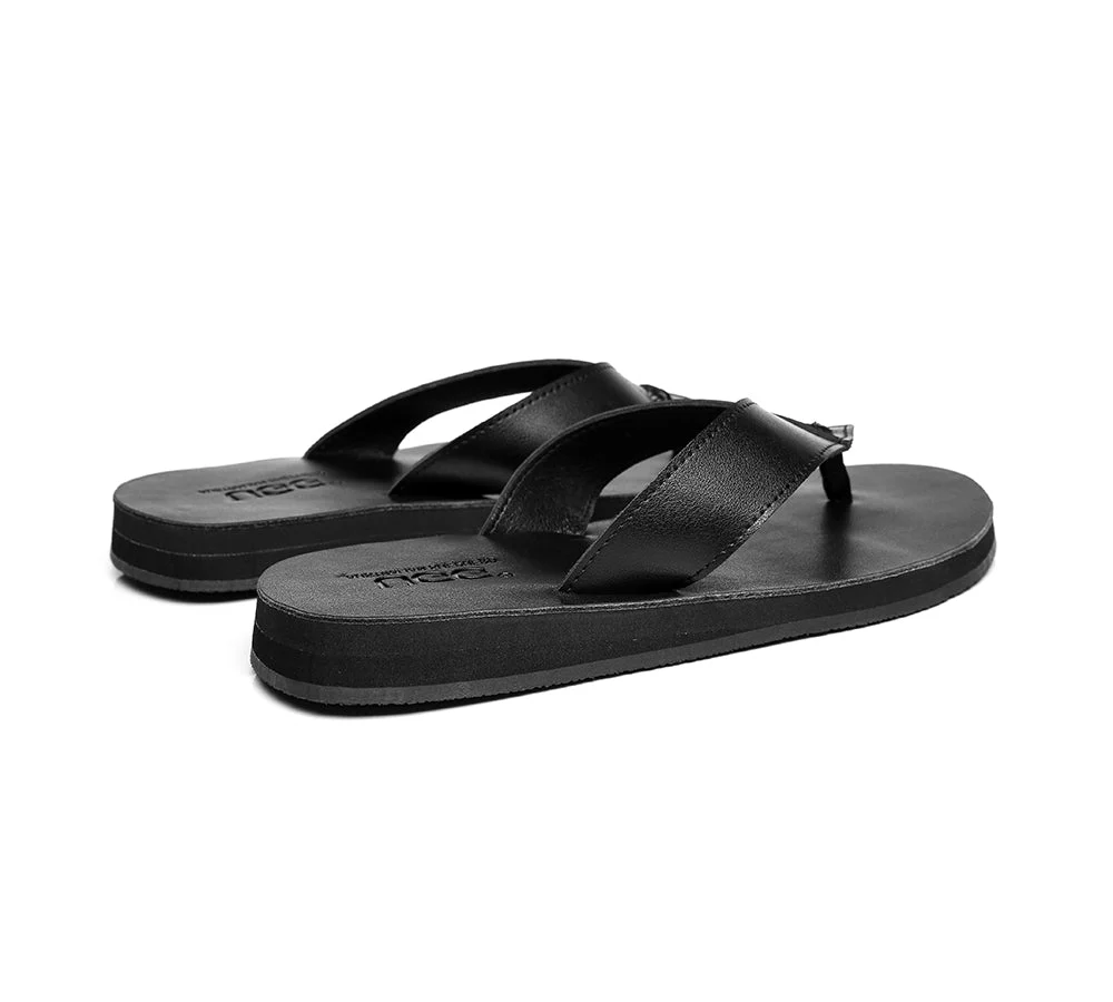 AUSTRALIAN SHEPHERD® Men Leather Thong Slides Murphy - Image 14