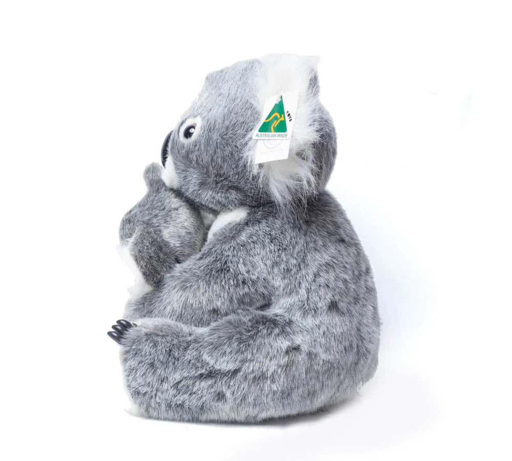 Australian Made Stuffed Animal Toys Sue Koala with Baby 10 - Image 2