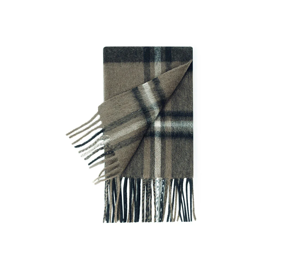 AUSTRALIAN SHEPHERD® 100% Wool Check Scarf Snovia - Image 4