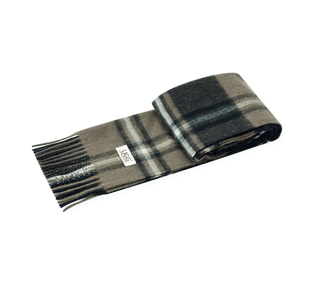 AUSTRALIAN SHEPHERD® 100% Wool Check Scarf Snovia - Image 7