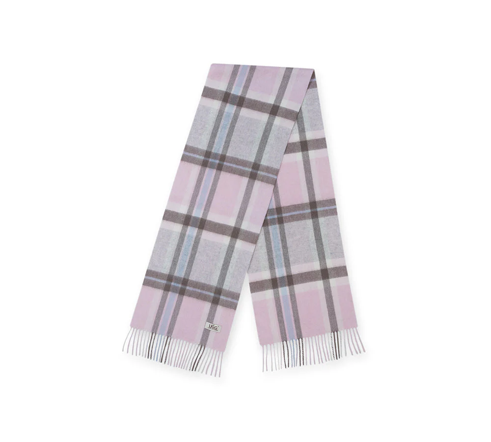 AUSTRALIAN SHEPHERD® 100% Wool Check Scarf Solara - Image 29