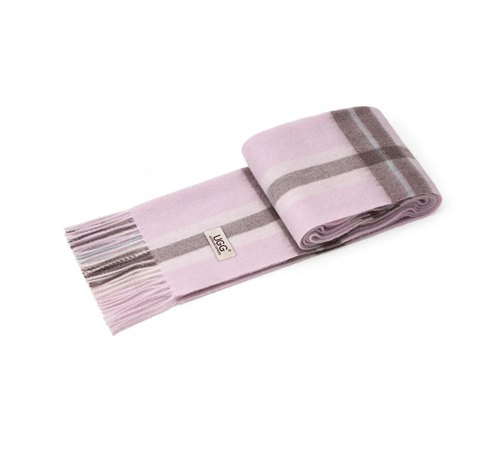 AUSTRALIAN SHEPHERD® 100% Wool Check Scarf Solara - Image 55