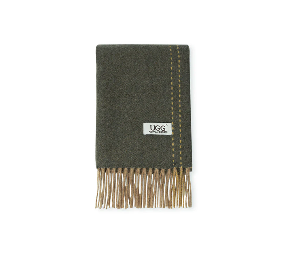 AUSTRALIAN SHEPHERD® 100% Wool Plain Scarf Rasora - Image 35