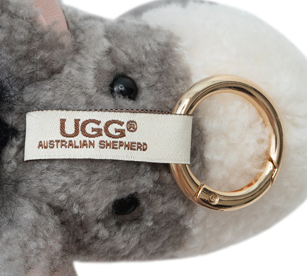 AUSTRALIAN SHEPHERD® Fluffy Plush Donkey Companion Moofy Keyring - Image 10