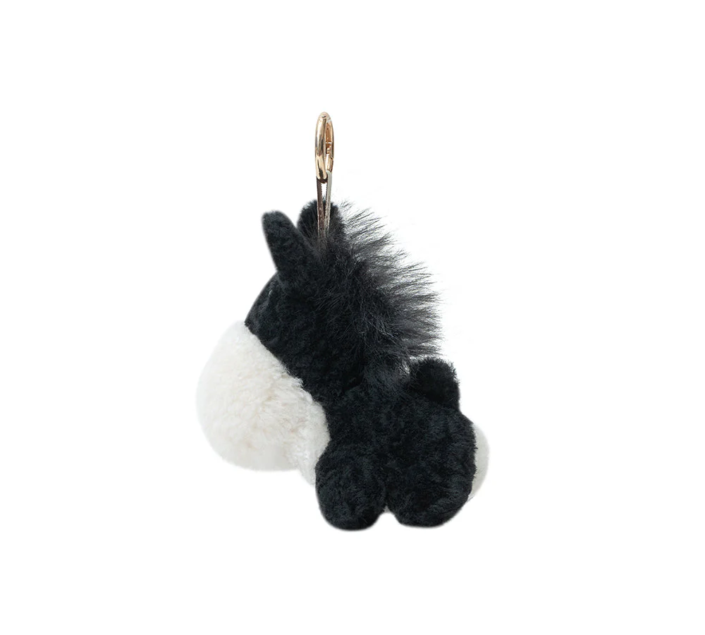 AUSTRALIAN SHEPHERD® Fluffy Plush Donkey Companion Moofy Keyring - Image 14