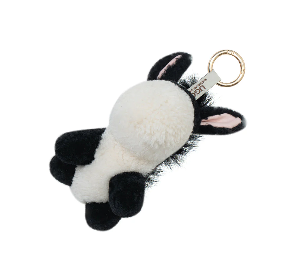 AUSTRALIAN SHEPHERD® Fluffy Plush Donkey Companion Moofy Keyring - Image 16