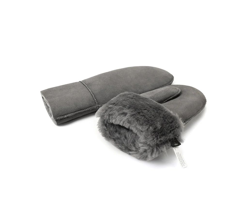 AUSTRALIAN SHEPHERD® Fluffy Sheepskin Wool Mittens - Image 18