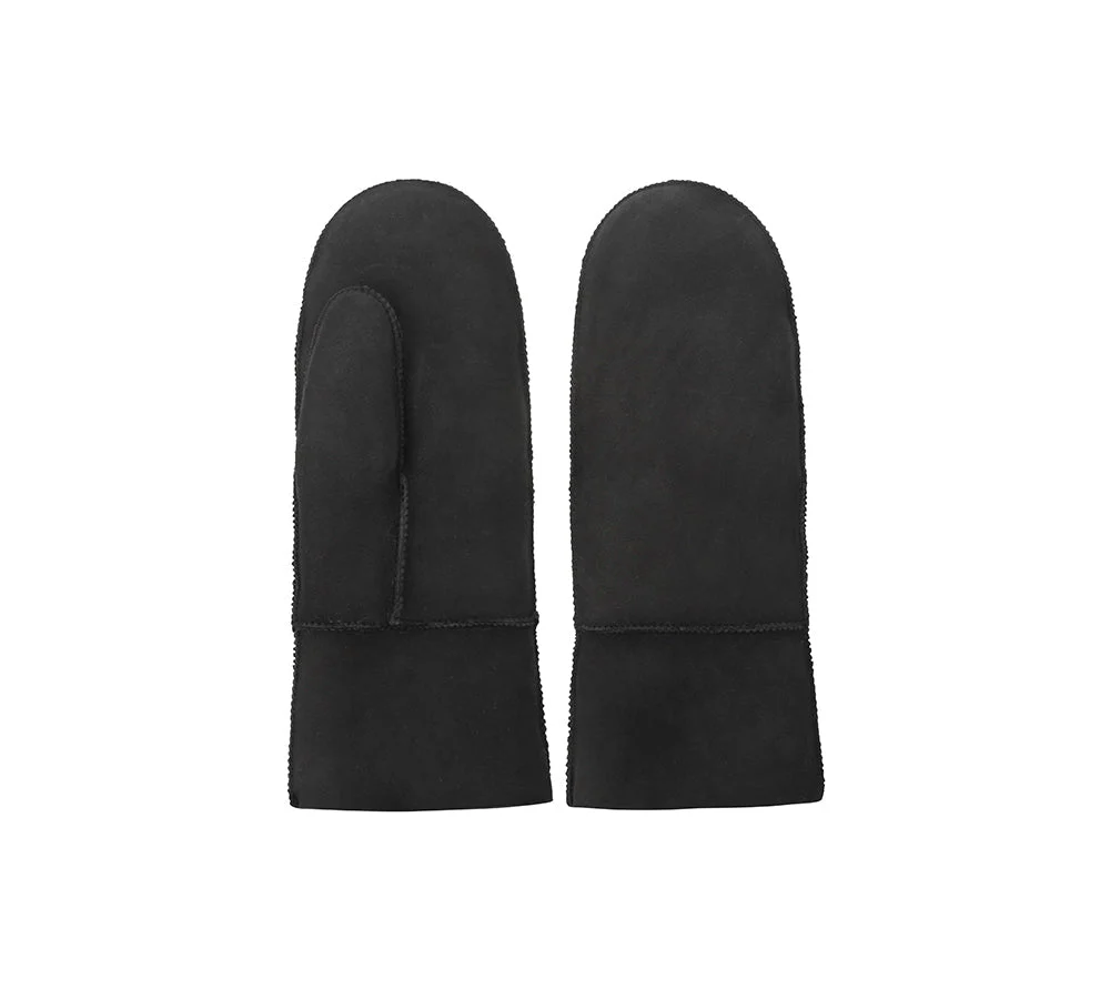 AUSTRALIAN SHEPHERD® Fluffy Sheepskin Wool Mittens - Image 22