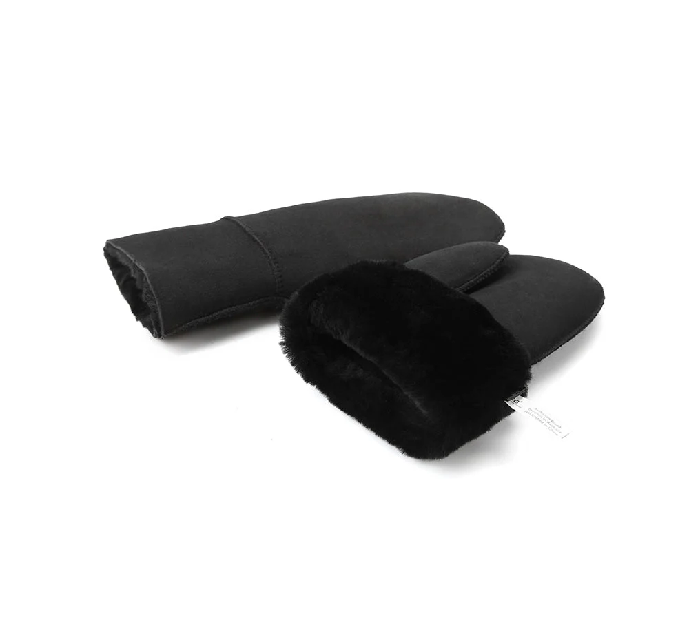 AUSTRALIAN SHEPHERD® Fluffy Sheepskin Wool Mittens - Image 24