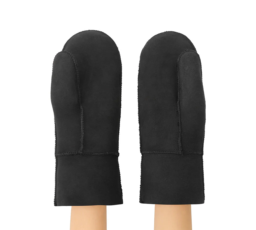 AUSTRALIAN SHEPHERD® Fluffy Sheepskin Wool Mittens - Image 27