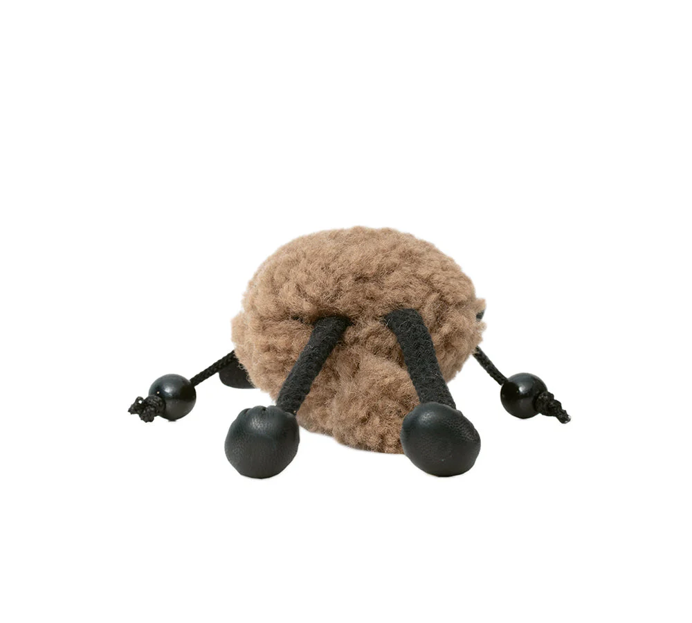 AUSTRALIAN SHEPHERD® Fluffy Sheepskin Wool Sheep Keyrings - Image 6