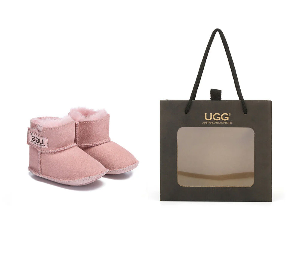 AUSTRALIAN SHEPHERD® UGG Australian Sheepskin Baby Bootie Gift Box Eliana - Image 14