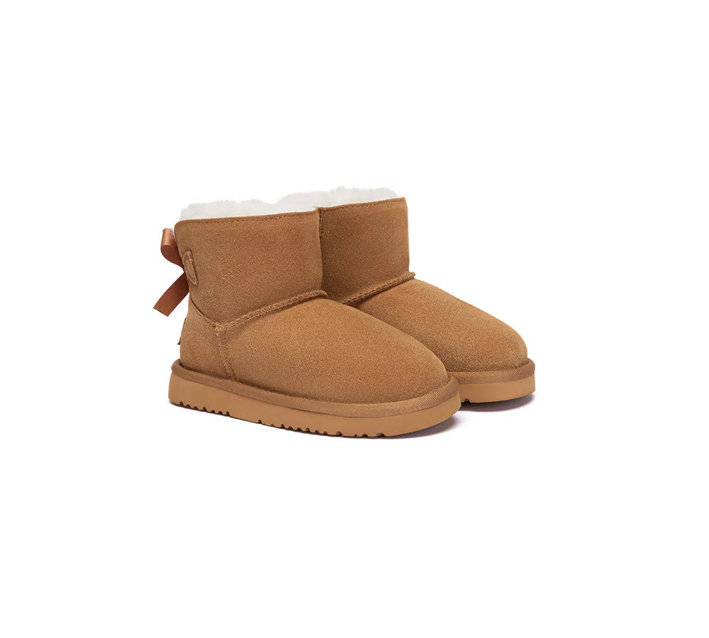 AUSTRALIAN SHEPHERD® UGG Boots Kids Back Bow Melub - Image 2