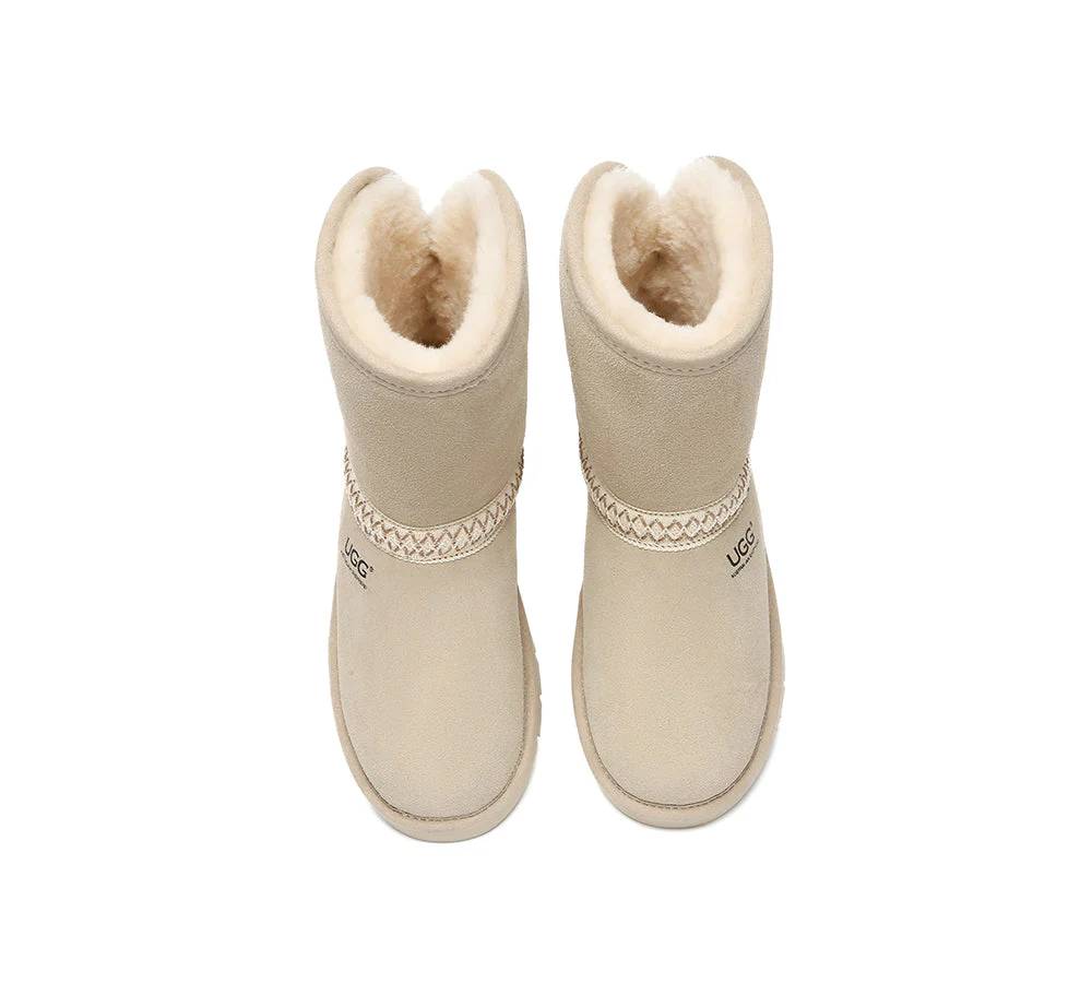 AUSTRALIAN SHEPHERD® UGG Boots Sheepskin Wool Knitted Isleen - Image 13