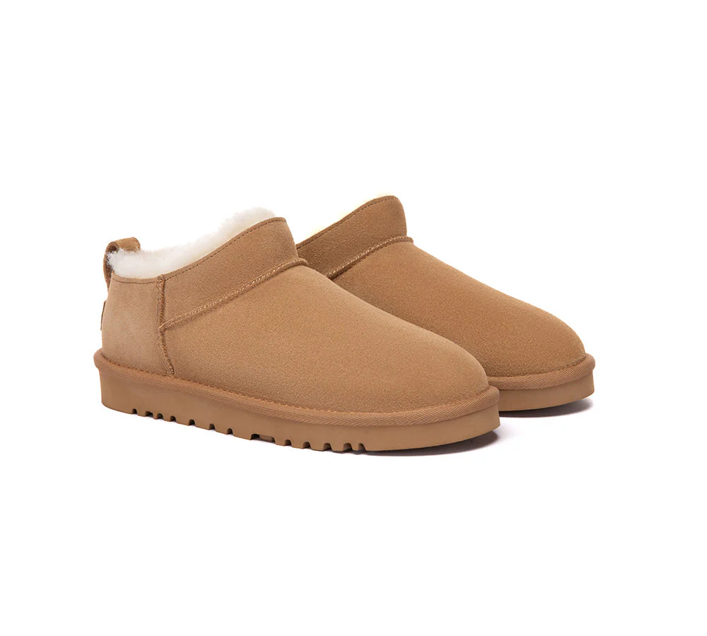 AUSTRALIAN SHEPHERD® UGG Boots Sheepskin Wool Low Cut Ankle Lune - Image 3