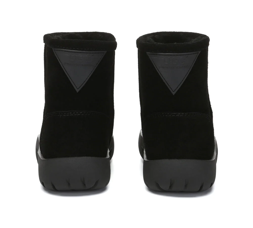 AUSTRALIAN SHEPHERD® UGG Boots Sheepskin Wool Mid Calf Chunky Short Classic Salma - Image 13