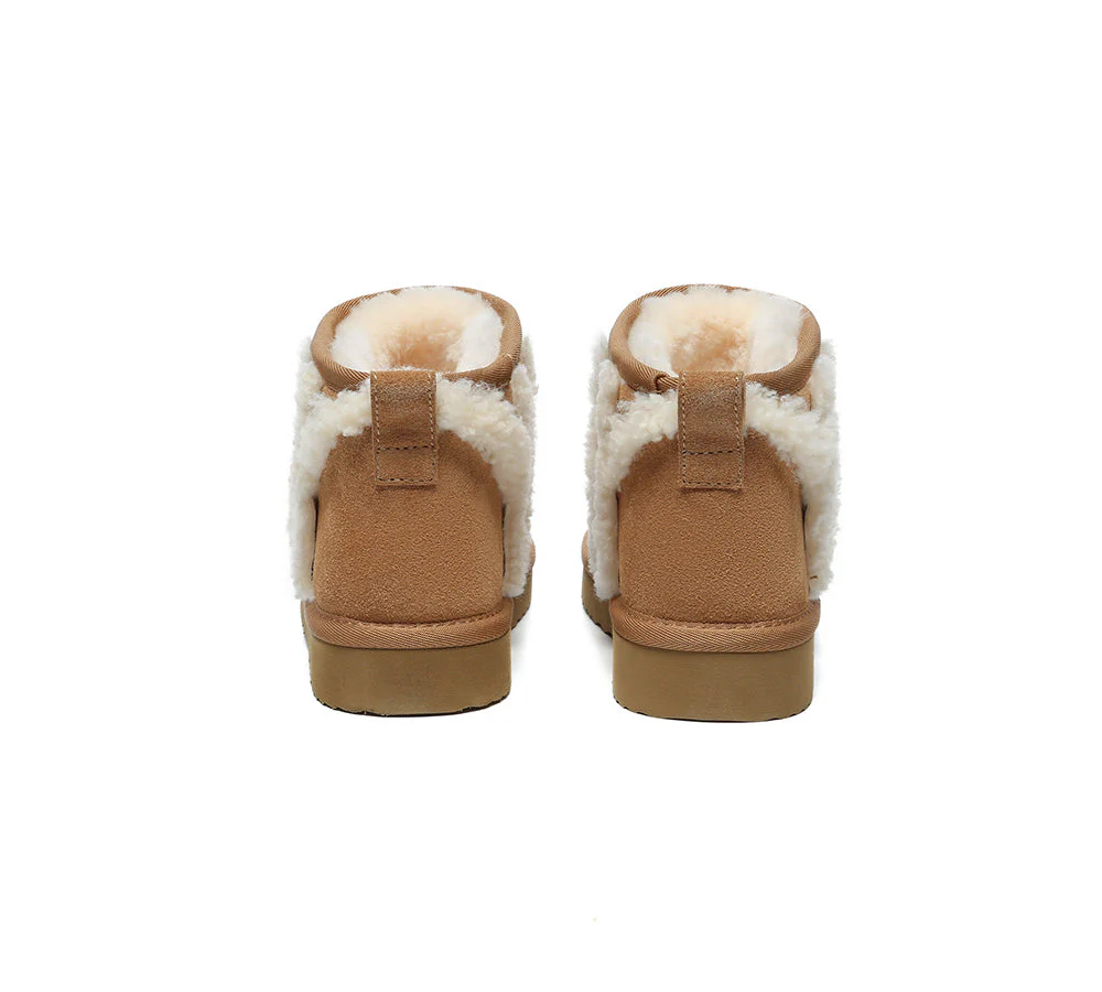 AUSTRALIAN SHEPHERD® UGG Boots Sheepskin Wool Shearling Lined Ankle Ultra Mini Darby - Image 8