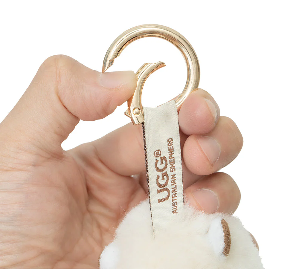 AUSTRALIAN SHEPHERD® UGG Keychain Fluffy Camel Twooly - Image 8