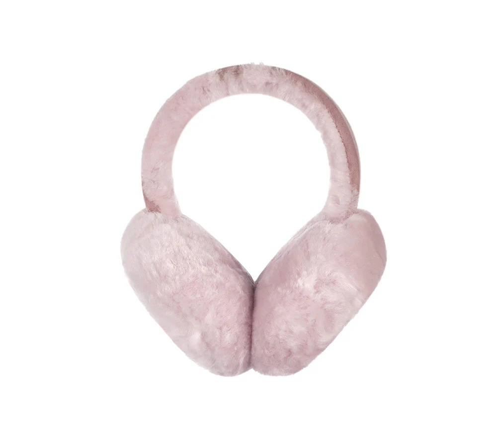 AUSTRALIAN SHEPHERD® UGG Kids Adjustable Sheepskin Wool Earmuff Connie - Image 11