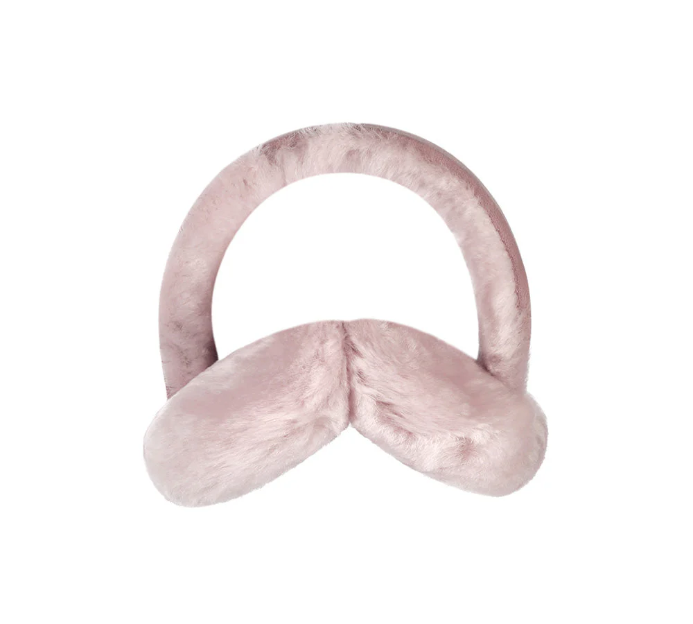 AUSTRALIAN SHEPHERD® UGG Kids Adjustable Sheepskin Wool Earmuff Connie - Image 12