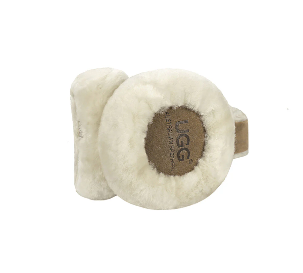 AUSTRALIAN SHEPHERD® UGG Kids Adjustable Sheepskin Wool Earmuff Connie - Image 16