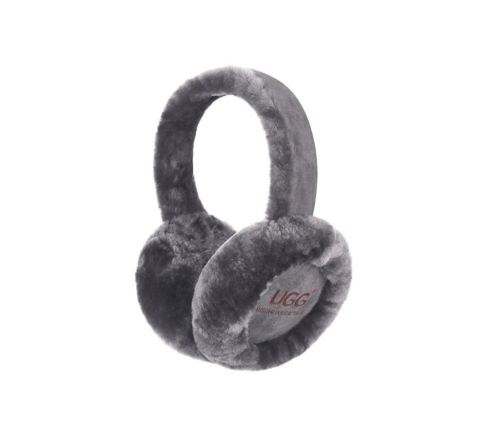 AUSTRALIAN SHEPHERD® UGG Kids Adjustable Sheepskin Wool Earmuff Connie - Image 20