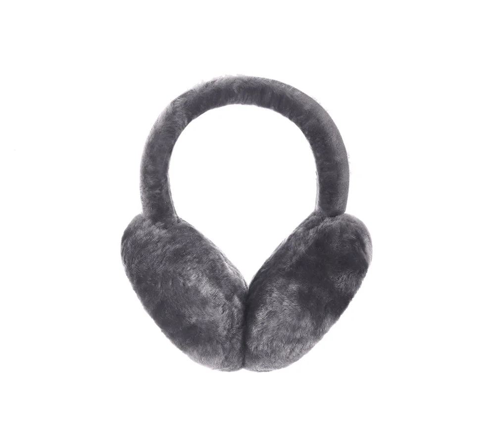 AUSTRALIAN SHEPHERD® UGG Kids Adjustable Sheepskin Wool Earmuff Connie - Image 22