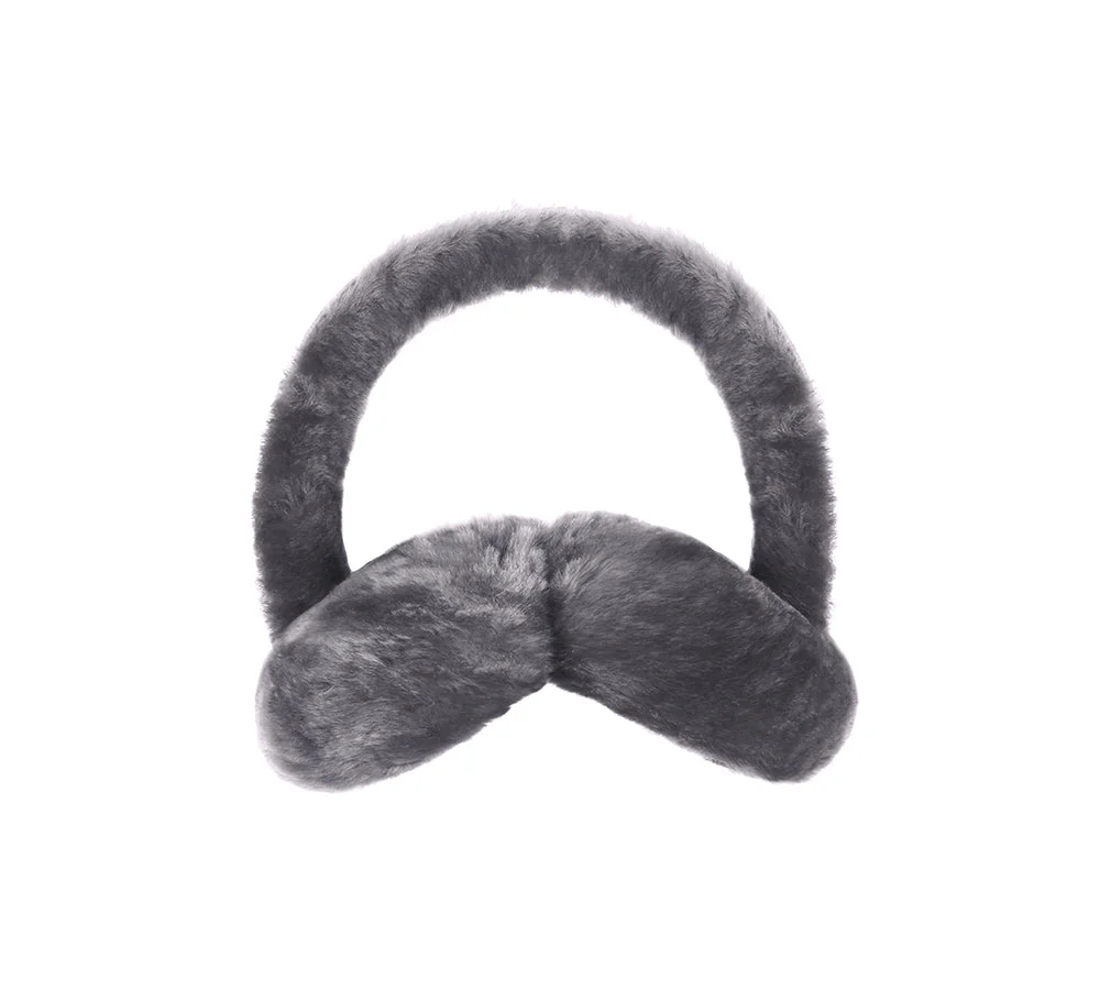 AUSTRALIAN SHEPHERD® UGG Kids Adjustable Sheepskin Wool Earmuff Connie - Image 23