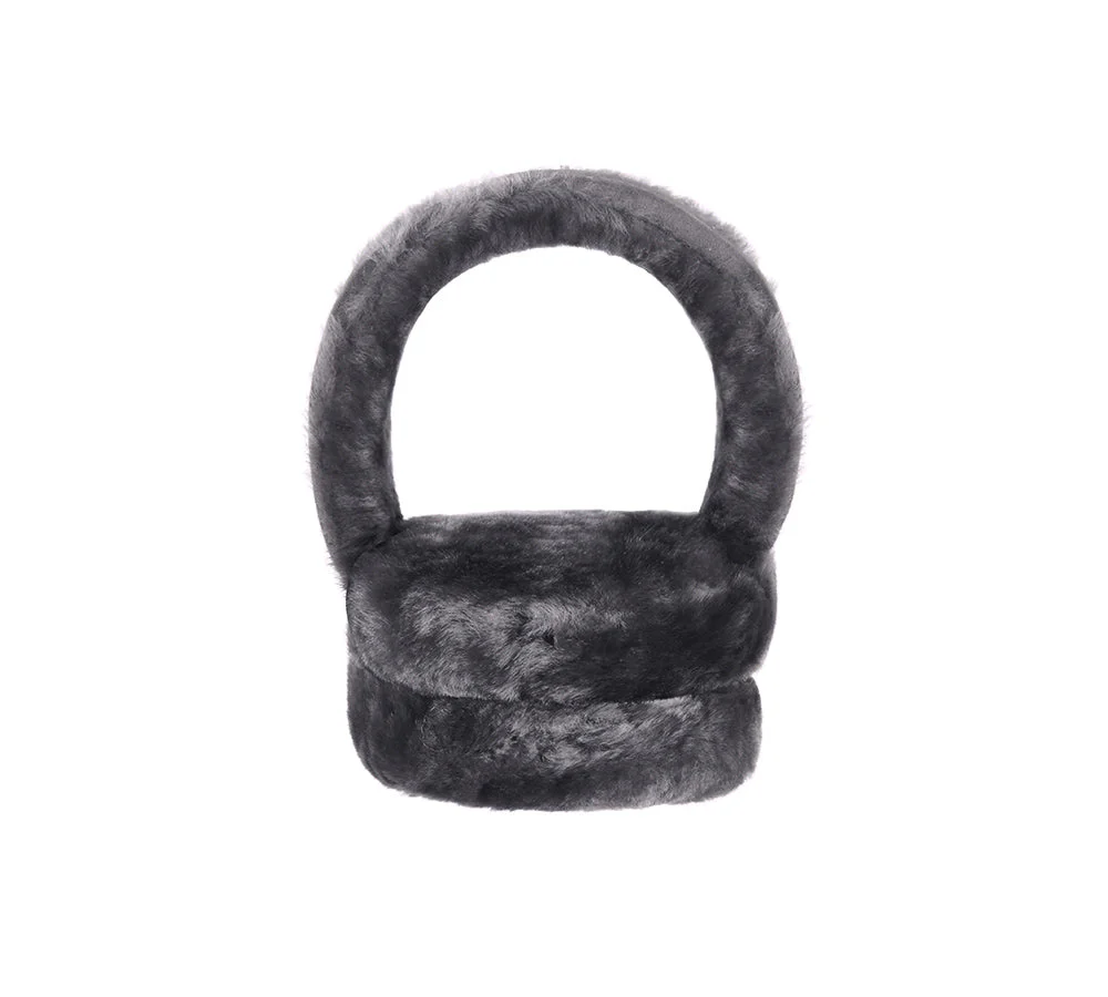 AUSTRALIAN SHEPHERD® UGG Kids Adjustable Sheepskin Wool Earmuff Connie - Image 24