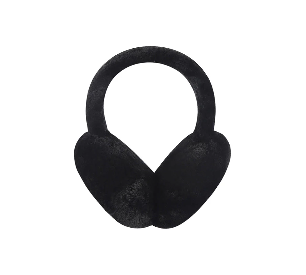 AUSTRALIAN SHEPHERD® UGG Kids Adjustable Sheepskin Wool Earmuff Connie - Image 27