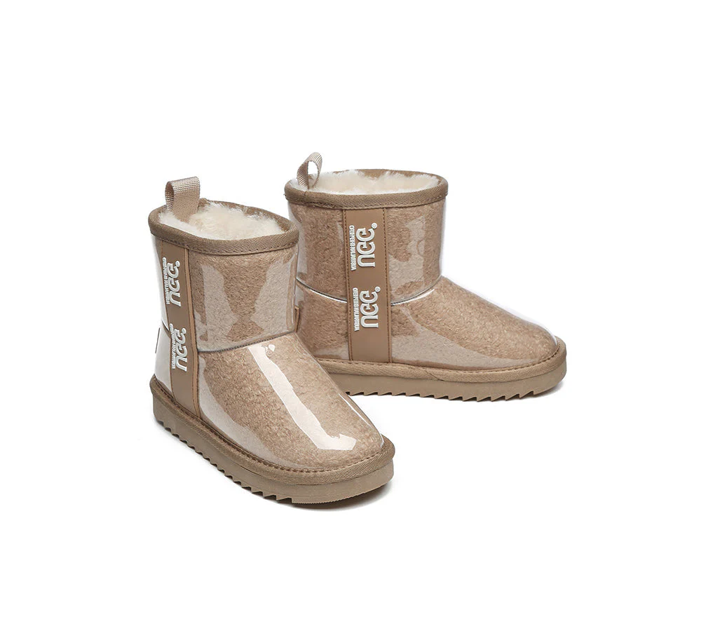 AUSTRALIAN SHEPHERD® UGG Kids Clear Waterproof Shearling Boots Coated Classic - Image 13