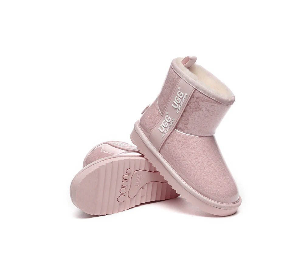 AUSTRALIAN SHEPHERD® UGG Kids Clear Waterproof Shearling Boots Coated Classic - Image 24