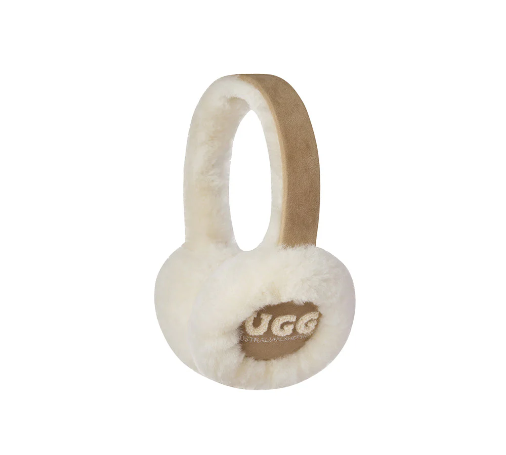 AUSTRALIAN SHEPHERD® UGG Kids Sheepskin Wool Cloud Earmuff - Image 8