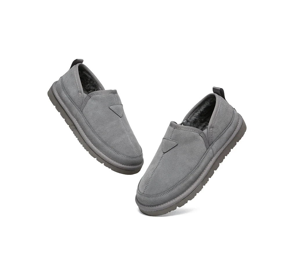 AUSTRALIAN SHEPHERD® UGG Men Sheepskin Wool Slippers Porter - Image 18