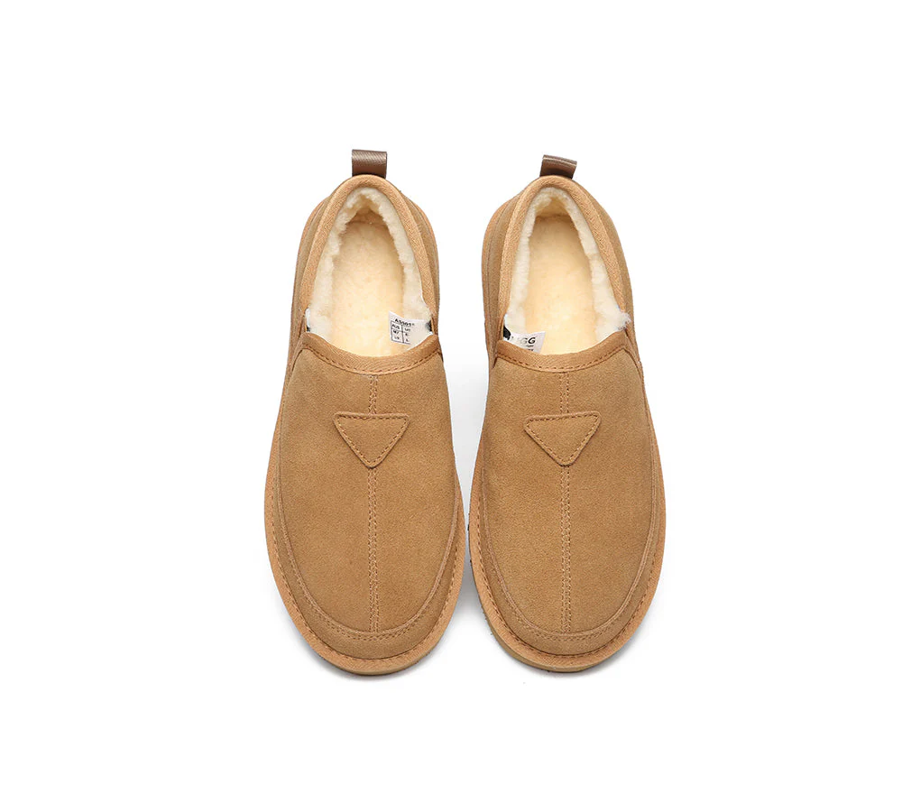 AUSTRALIAN SHEPHERD® UGG Men Sheepskin Wool Slippers Porter - Image 7