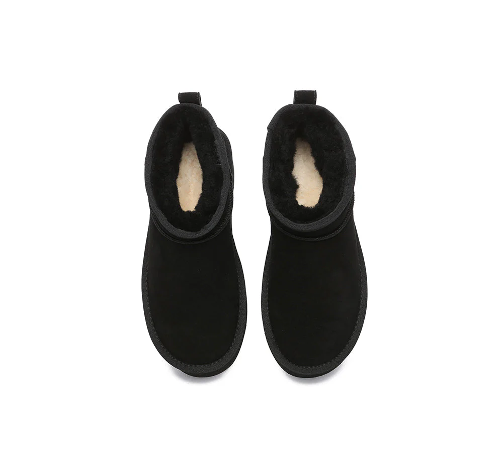 AUSTRALIAN SHEPHERD® UGG Sheepskin Wool Ankle Boots Ultra Platform Saylor - Image 21