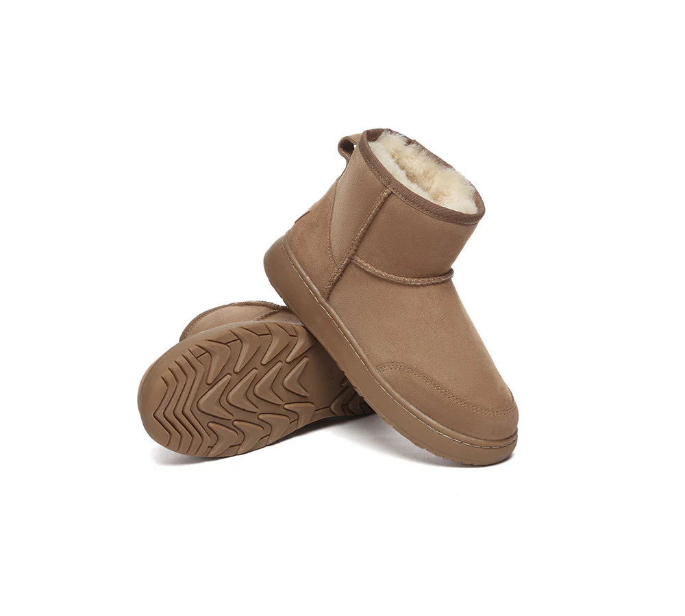 AUSTRALIAN SHEPHERD® UGG Sheepskin Wool Ankle Mini Classic Outdoor Boots - Image 2