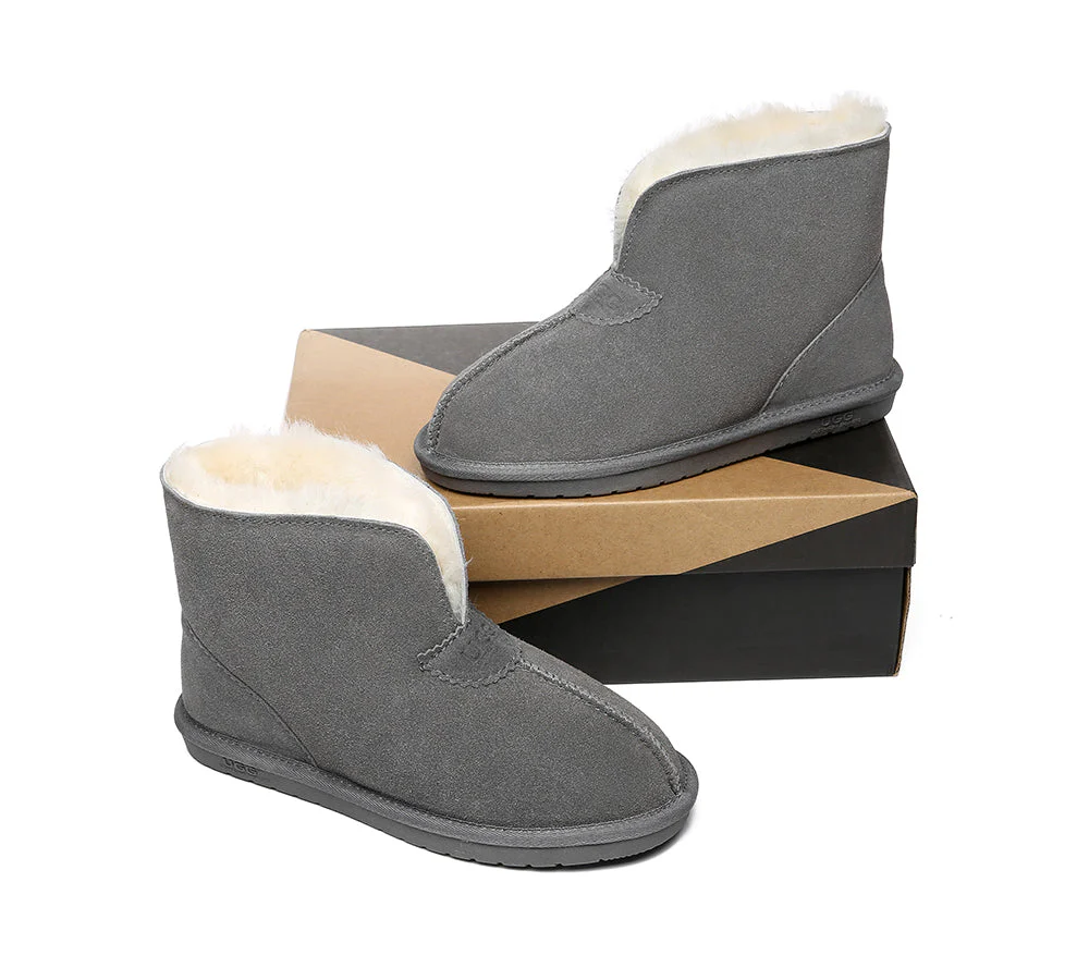 AUSTRALIAN SHEPHERD® UGG Sheepskin Wool Ankle Slippers Parker - Image 23