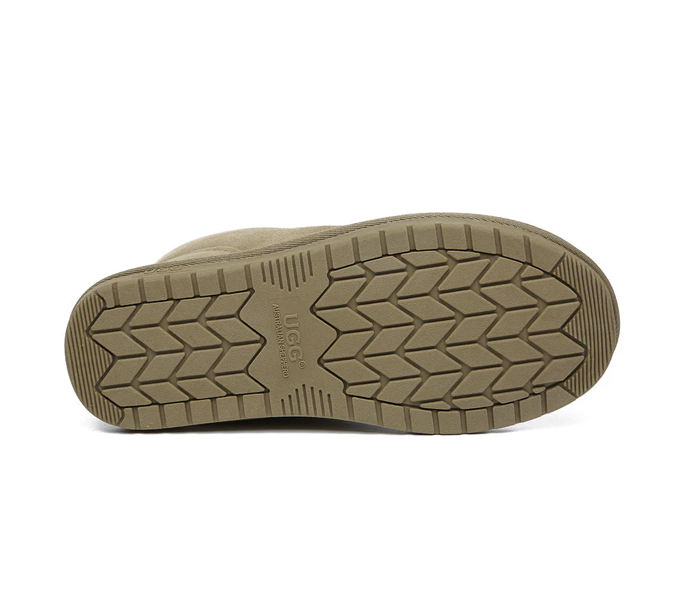 AUSTRALIAN SHEPHERD® UGG Sheepskin Wool Ankle Slippers Parker - Image 38