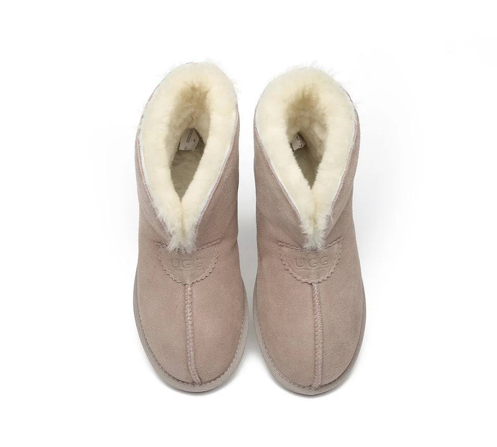 AUSTRALIAN SHEPHERD® UGG Sheepskin Wool Ankle Slippers Parker - Image 49