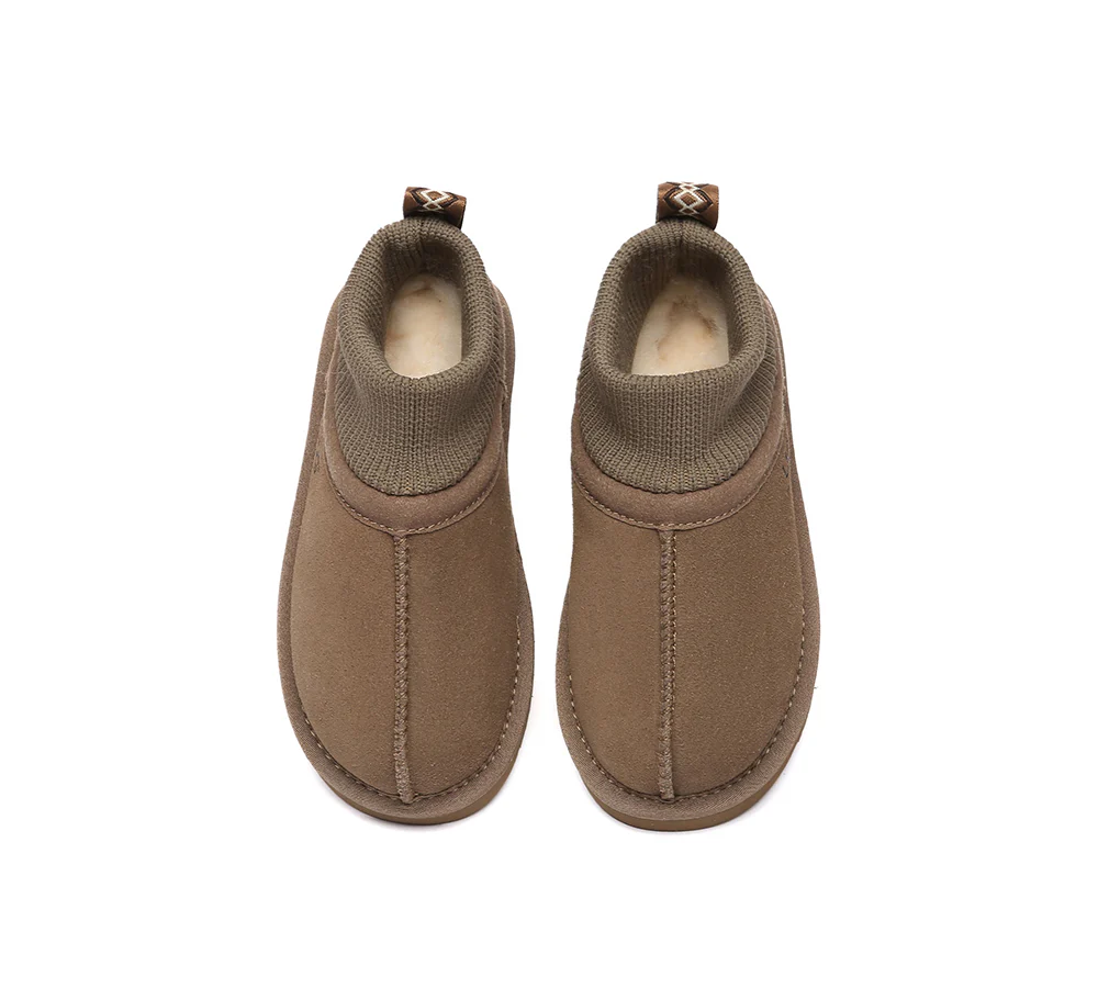 AUSTRALIAN SHEPHERD® UGG Slippers Kids Sheepskin Wool Stretchy Ankle Margaret - Image 18