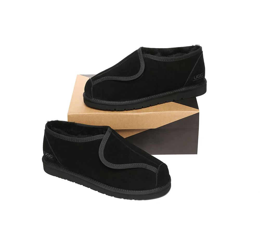 AUSTRALIAN SHEPHERD® UGG Slippers Sheepskin Wool Adjustable Tristen - Image 11