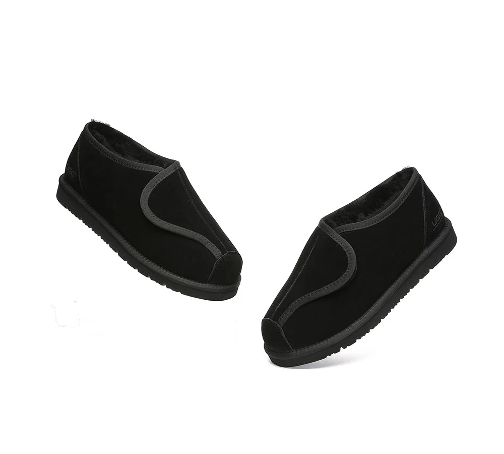 AUSTRALIAN SHEPHERD® UGG Slippers Sheepskin Wool Adjustable Tristen - Image 12