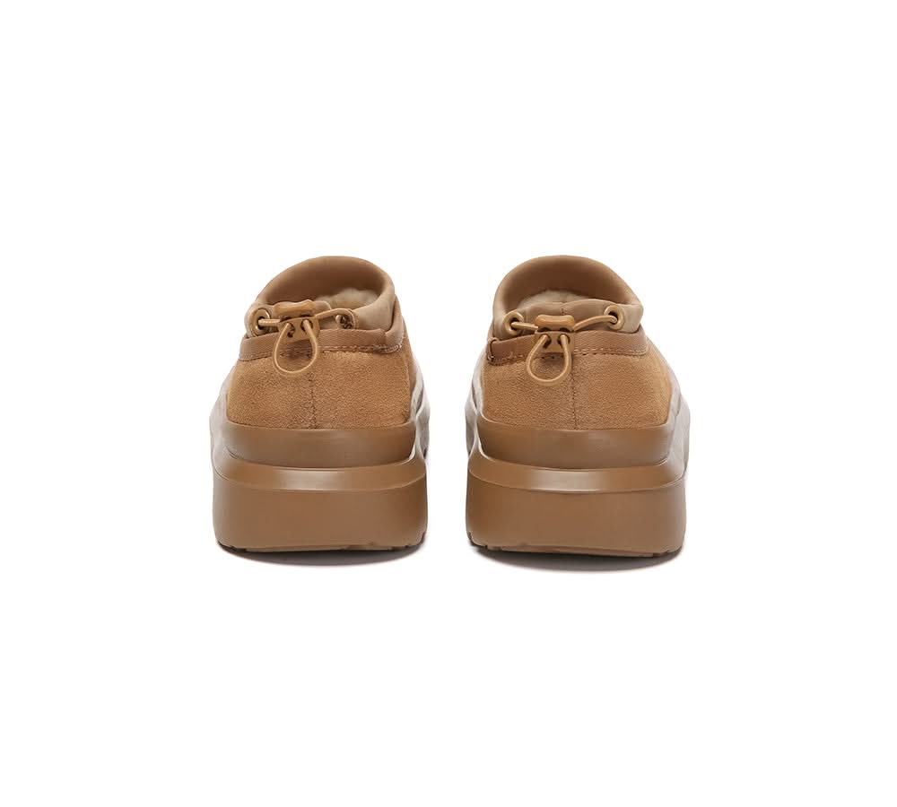 AUSTRALIAN SHEPHERD® UGG Slippers Sheepskin Wool Drawstring Chunky Platform Harlow - Image 8