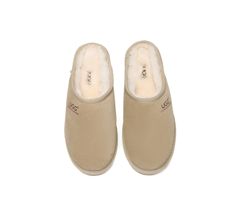 AUSTRALIAN SHEPHERD® UGG Slippers Sheepskin Wool Minimalist Classic Nano - Image 13